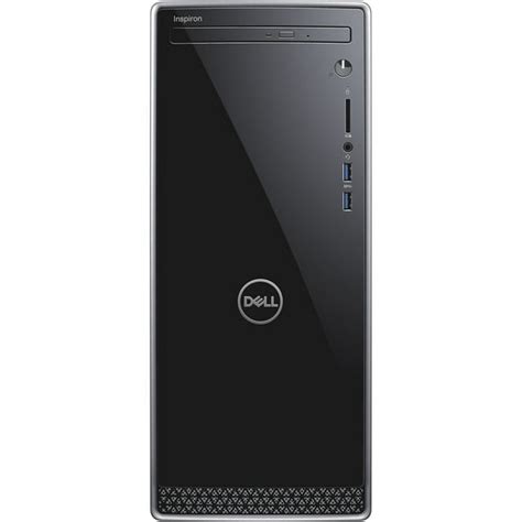 Dell Inspiron 3670 Desktop Tower, Intel Core i3-8100, 8GB 2400MHz DDR4 ...