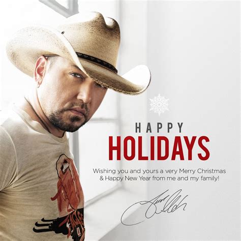 Pin by Tiffani Davis on Jason Aldean | Happy holidays wishes, Merry ...