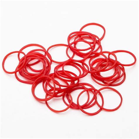 Sg Ready Stock - 200 Gram / 1kg High Quality Rubber Band (red) - Eezee