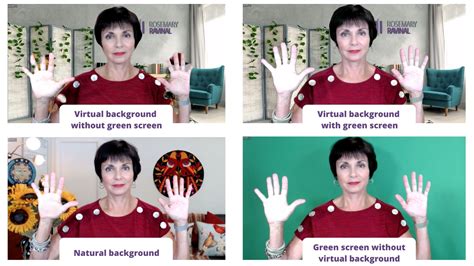 Five reasons you should use a green screen with Zoom. - Rosemary Ravinal