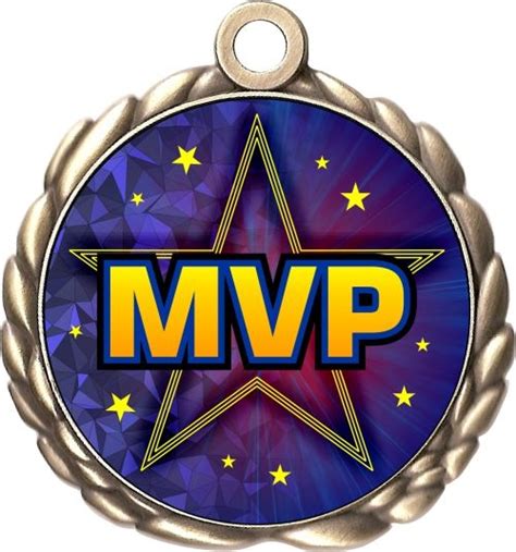 Custom MVP Medal | Engraved MVP Award | Just Award Medals