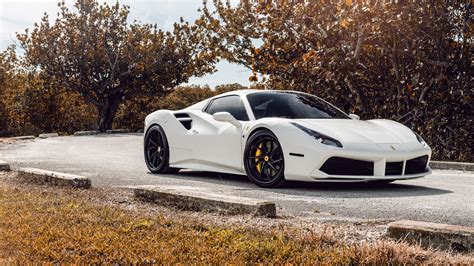 White Ferrari 488 Wallpapers - Top Free White Ferrari 488 Backgrounds - WallpaperAccess