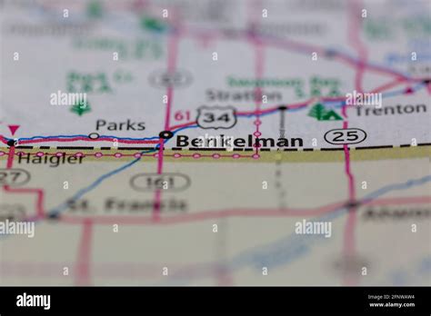 Benkelman nebraska map hi-res stock photography and images - Alamy