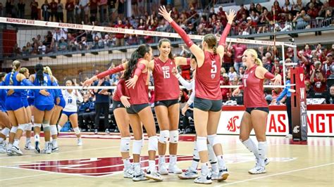 WSU Volleyball Hosts Cal and Stanford this Weekend in Pullman | KOZE