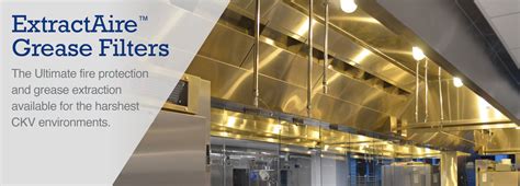 Grease Filters for Commercial Kitchen Hoods - Streivor Air Systems