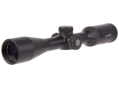 Hawke Sport Optics Panorama 3-9x40 Rifle Scope, 10 x 1/2 Mil Dot Reticle, 1/4 MOA, 1" Tube ...