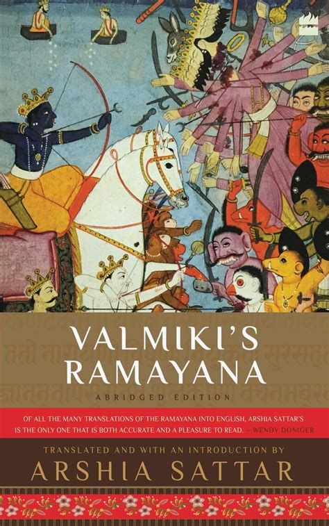 Read Valmiki's Ramayana Online by Arshia Sattar | Books