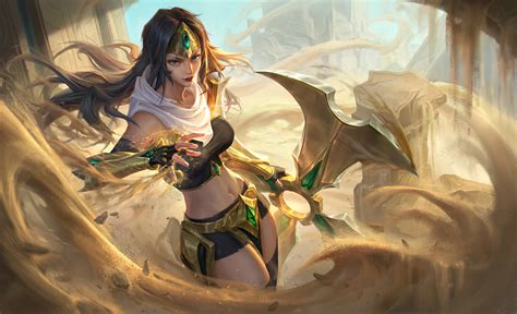 Sivir HD League Of Legends Art Wallpaper, HD Games 4K Wallpapers, Images and Background ...