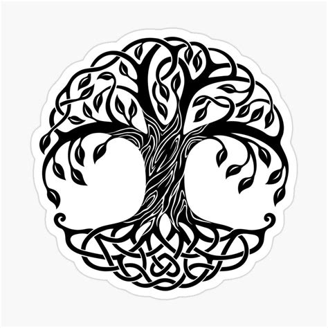 " celtic art, rune, tree of life" Sticker for Sale by celticknights ...