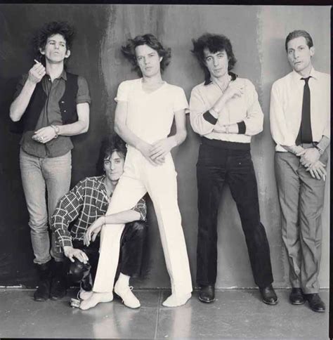 Whiskey Stone — The Rolling Stones in 1980 by Annie Leibovitz