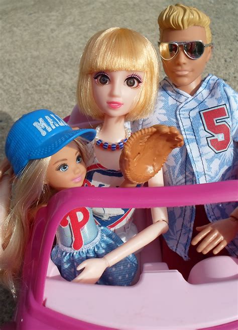 Happier Than A Pig In Mud: Barbie goes to a Baseball Game &: Barbeque Roasted Nuts