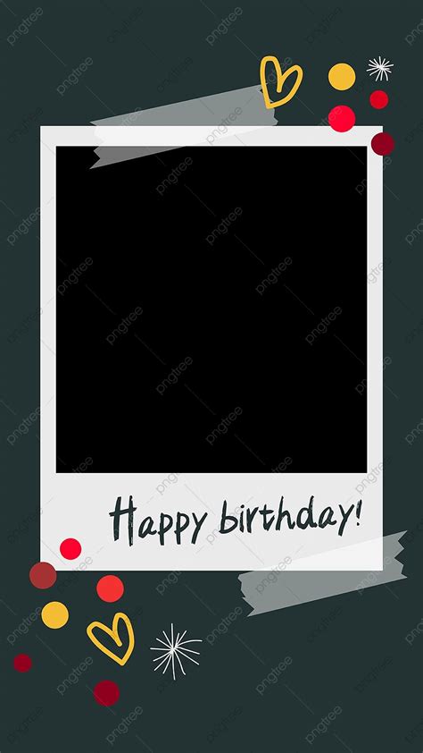 Happy Birthday Album Box Instagram Story Template Template Download on Pngtree