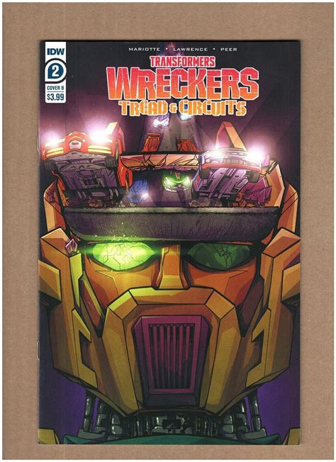 Transformers: Wreckers- Tread & Circuits #2 IDW Comics Cover B 2021 NM ...