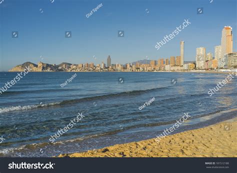 Benidorm Beach High Rise Skyline Stock Photo 181512188 | Shutterstock