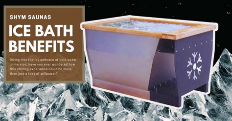 Ice Bath Benefits: What Do Experts Say? Long-Term Benefits? - Shym Saunas