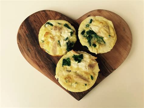 Mini Chicken, Spinach, and Cottage Cheese Frittatas