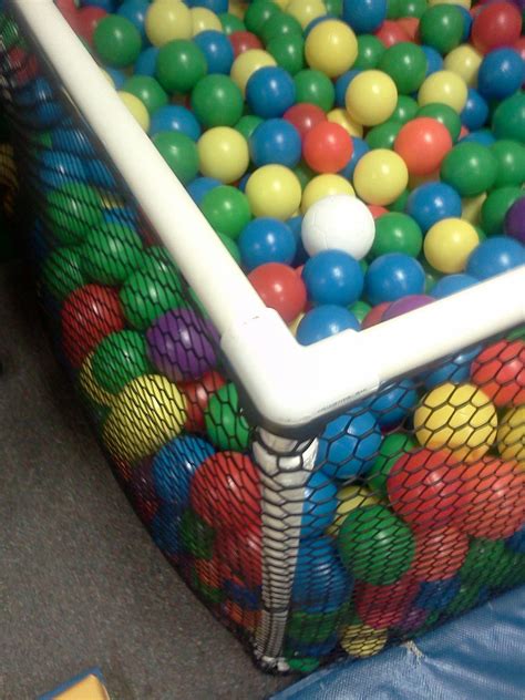 Homemade ball pit under $100 without the balls, and under 2 hours to make | Ball pit, Diy ball ...