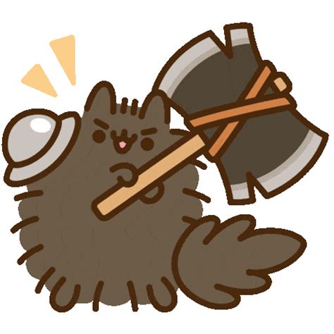 Pusheen Pip Barbarian Doodle - Custom Doodle for Google