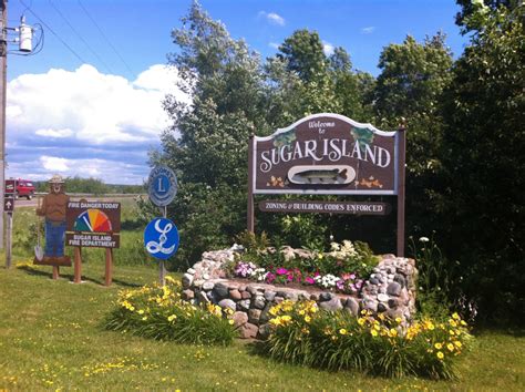 Sugar Island | Island, Michigan girl, Sign display