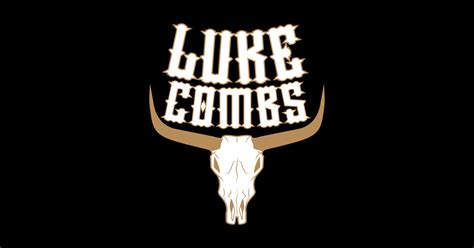 luke combs logo design - Luke Combs - Sticker | TeePublic