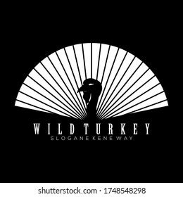 Turkey Logo Wild Design Vector Stock Vector (Royalty Free) 1748548295 ...