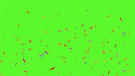 [4K] Confetti Blast Green Screen - YouTube