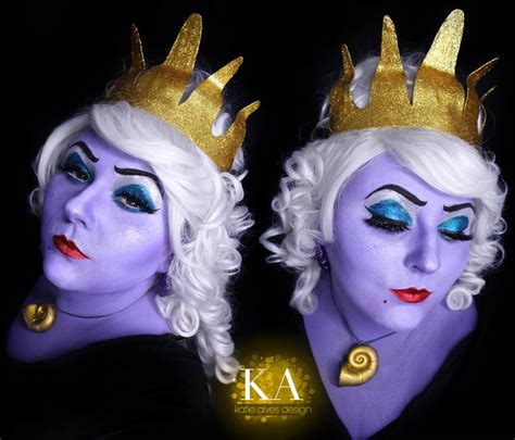 Ursula Makeup (with tutorial) by KatieAlves on DeviantArt