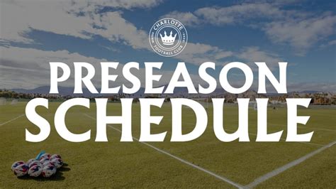 Charlotte FC Announces Preseason Schedule for 2024 MLS Season | Charlotte FC