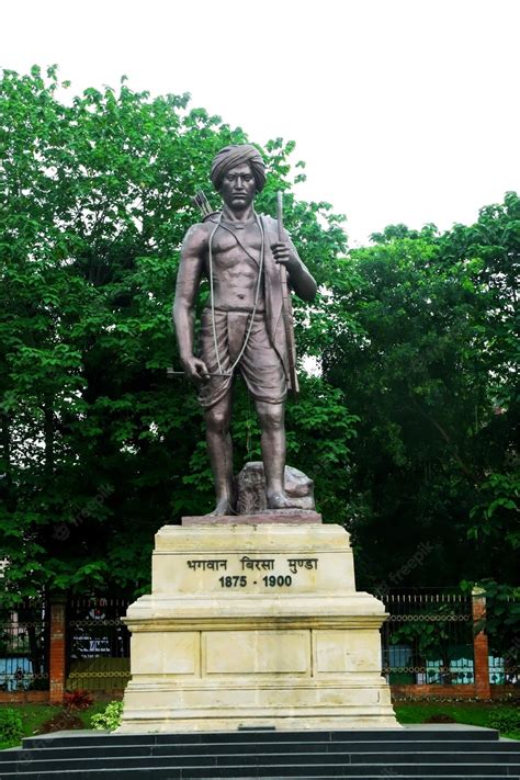 Premium Photo | Bhagwan Birsa Munda Statue in the park