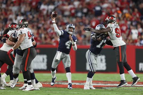 Dallas Cowboys vs. Tampa Bay Buccaneers: TV, time, kickoff, line