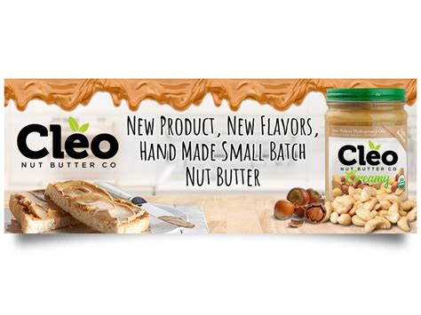 Cleo - (Cleo nut butter co and/or Cleo foods co) Digital Design ...