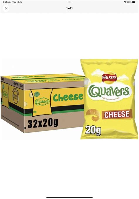 Cheese Quavers Walkers - Food Cave