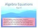 PPT - Level 3 Engineering Principles - Algebra Info and Equations Sheet PowerPoint Presentation ...