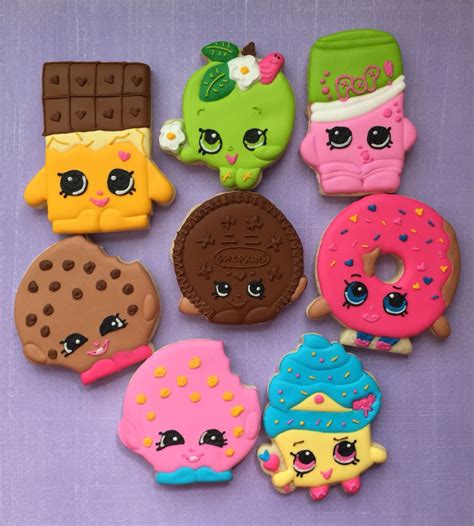 Shopkins Cookies Check out my page for more info, pics & giveaways! www ...