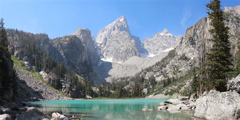 Delta Lake, Grand Teton National Park [OC][1550x3099] : r/EarthPorn