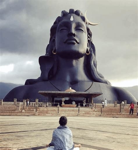 World's Tallest bust 112 feet of Lord Shiva in India. : r/evilbuildings