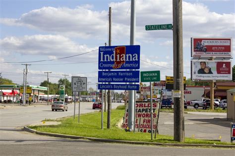 Nobody knows exactly where the Indiana-Michigan border is. But a new ...