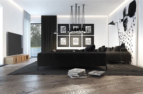 30 Black & White Living Rooms That Work Their Monochrome Magic