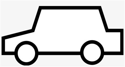 Medium Image - Car Outline Clipart Black And White - 800x396 PNG ...