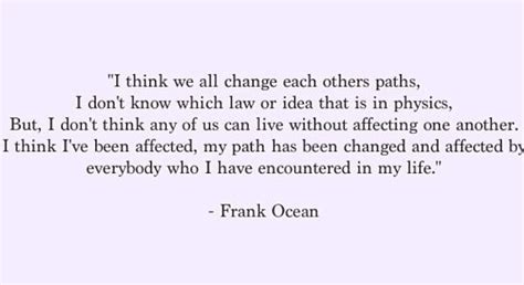 Frank Ocean Love Quotes