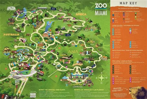 Miami Zoo Map Zoo Miami Map Florida Usa | Images and Photos finder