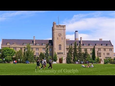 UNIVERSITY of GUELPH Ontario Canada - YouTube