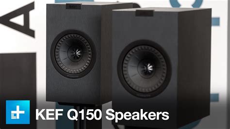 KEF Q150 Bookshelf Speakers - Hands On Review - YouTube