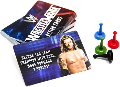 WWE Road to Wrestlemania Board Game, Action Packed WWE Games with WWE ...