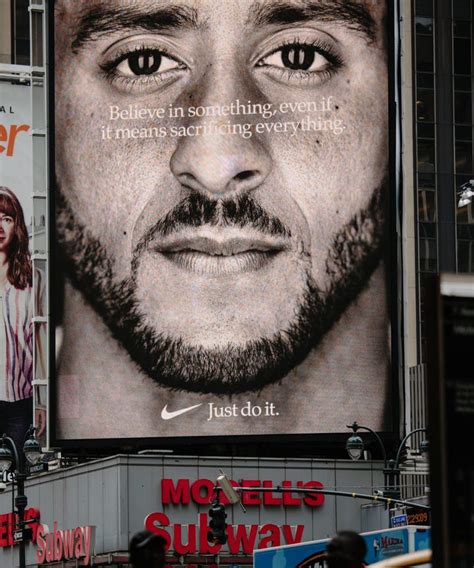 Nike Colin Kaepernick Ad Caused Sales Increase