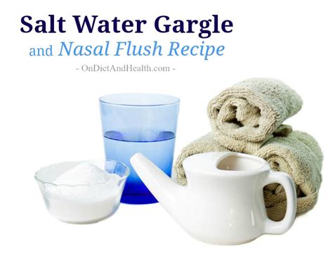 Salt Water Sinus Flush Recipe – Blog Dandk