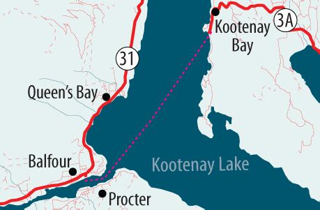 Kootenay Lake Ferry - Province of British Columbia