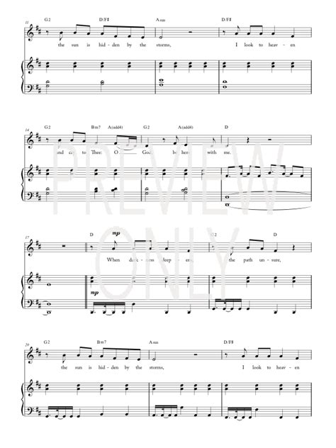 Here With Me Lead Sheet, Lyrics, & Chords | Tim Hughes | WorshipHouse Media