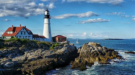 Portland Head Light, Maine - Unique Landmarks around the World ...