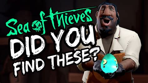 RARE Easter Eggs in Sea of Thieves! - YouTube